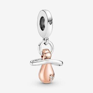 Authentic Pandora Baby Pacifier Dangle Charm
